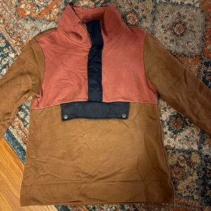 LL Bean signature women’s color block zip